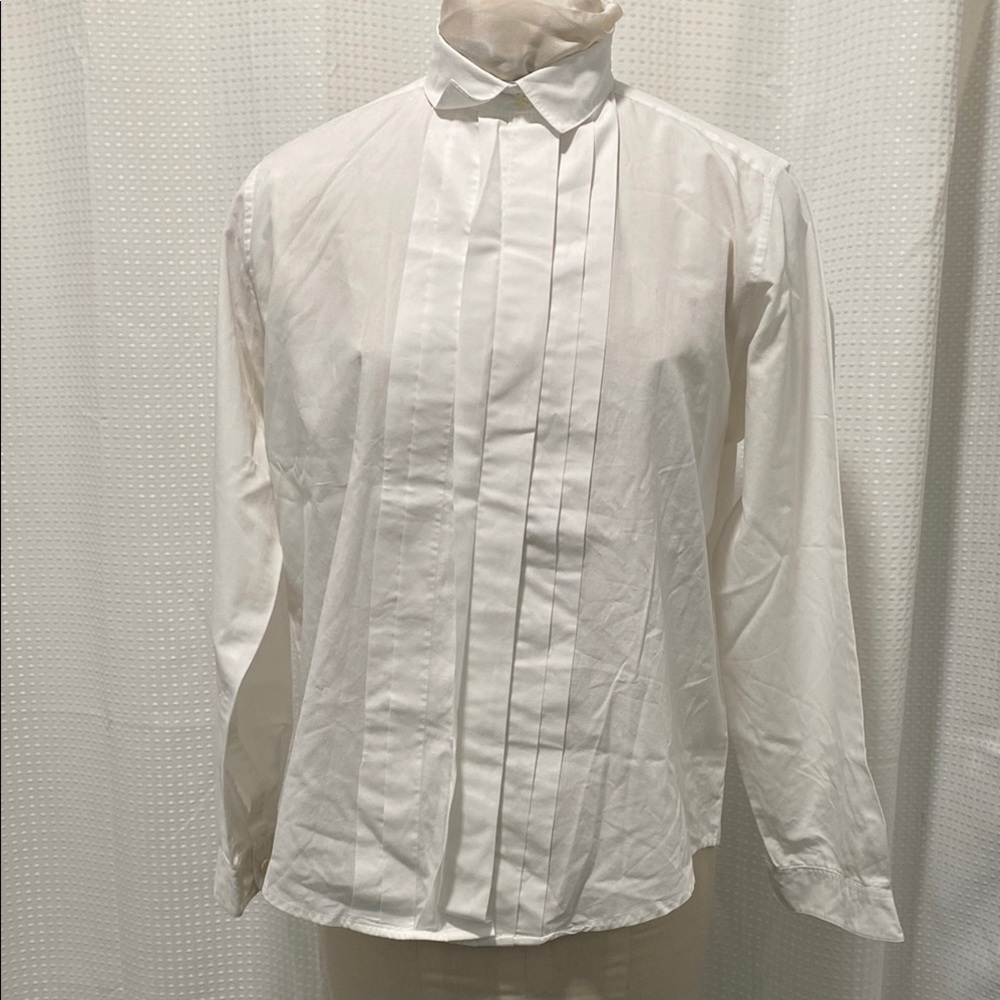 Classic White Plain Jane Women's Dress Shirt